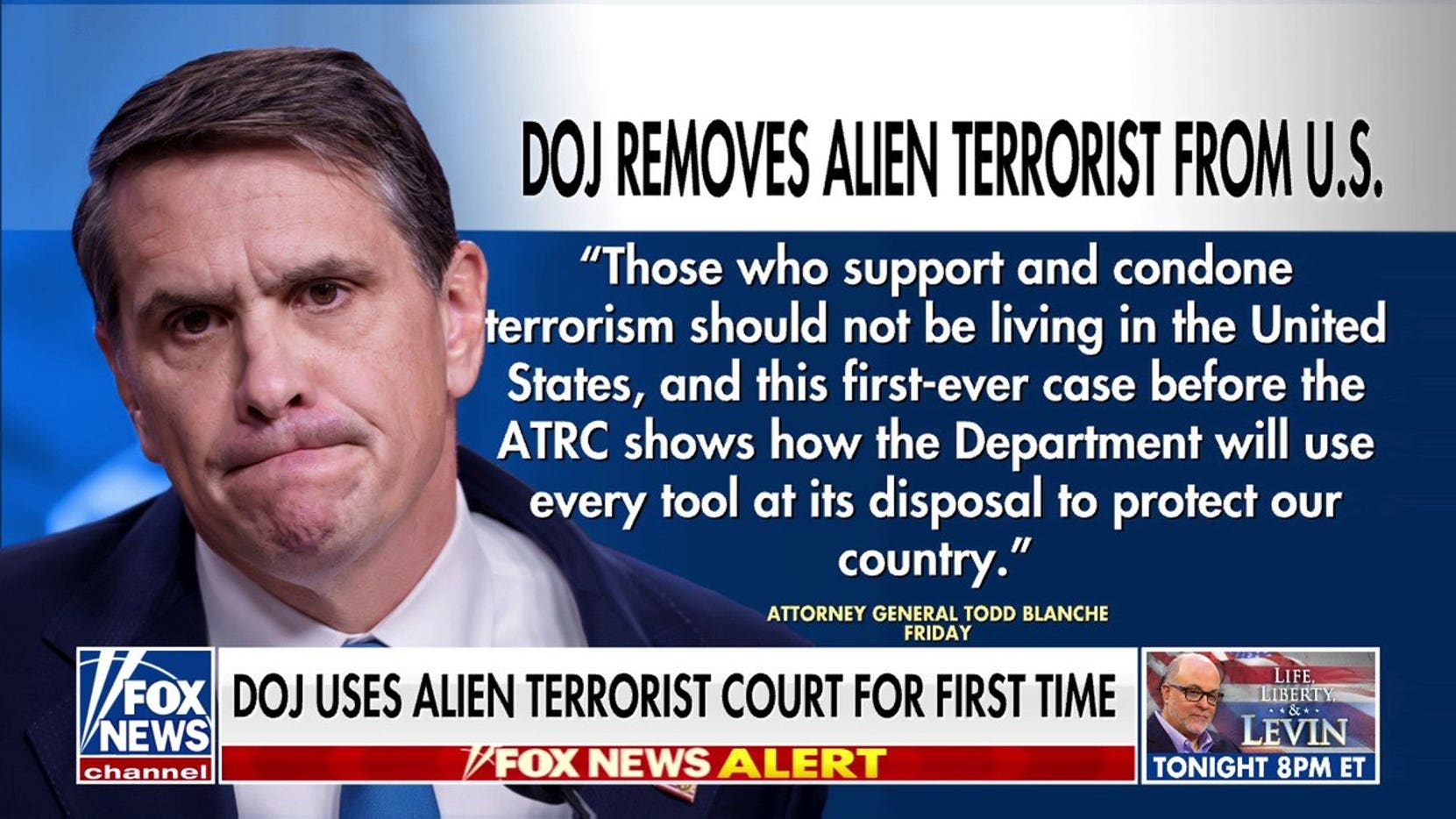 DOJ uses Alien Terrorist Removal Court for first time ever