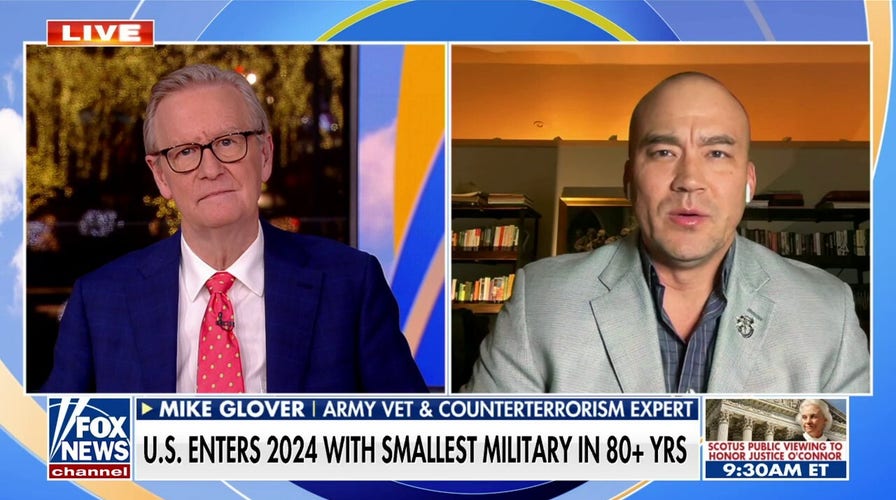 US enters 2024 with smallest military in more than 80 years