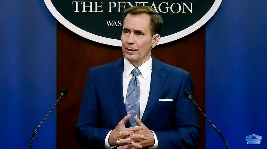 Pentagon Press Secretary John Kirby makes remarks 