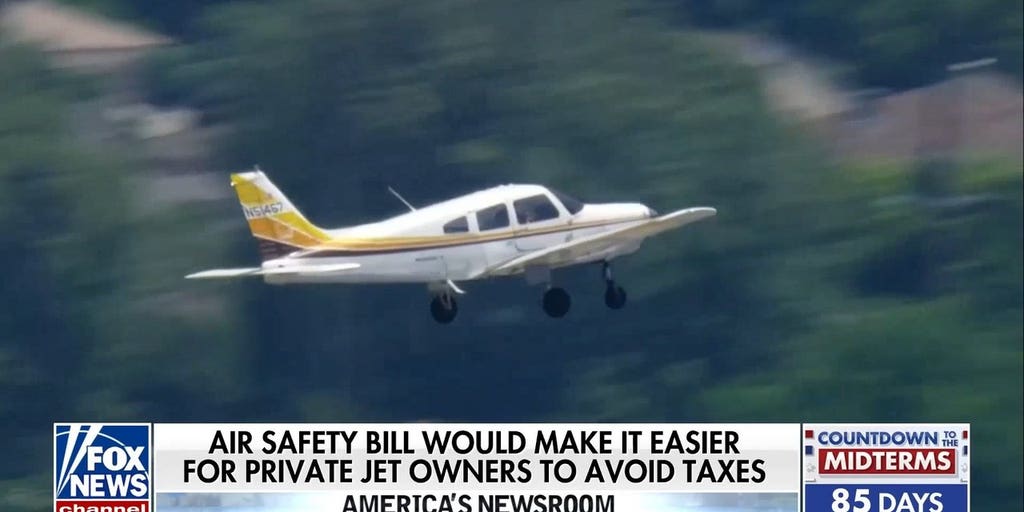 Air safety bill sparks debate over taxes for private jet owners