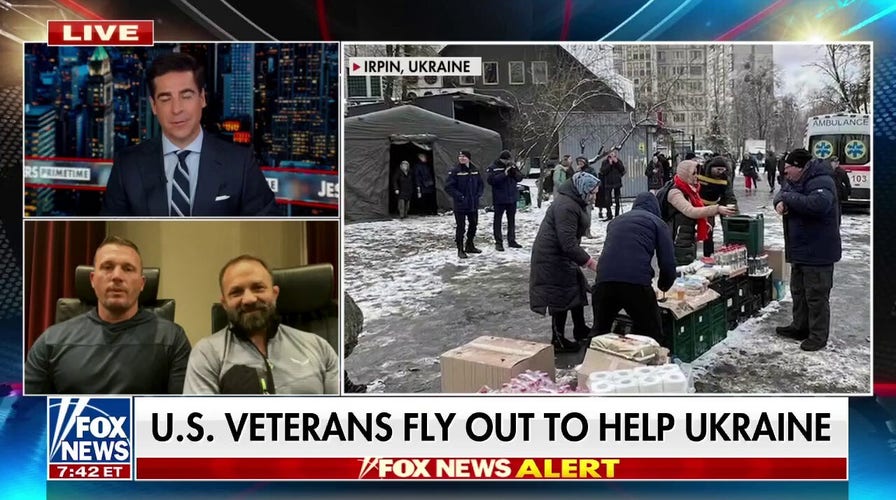 US veterans flock to Ukraine to help
