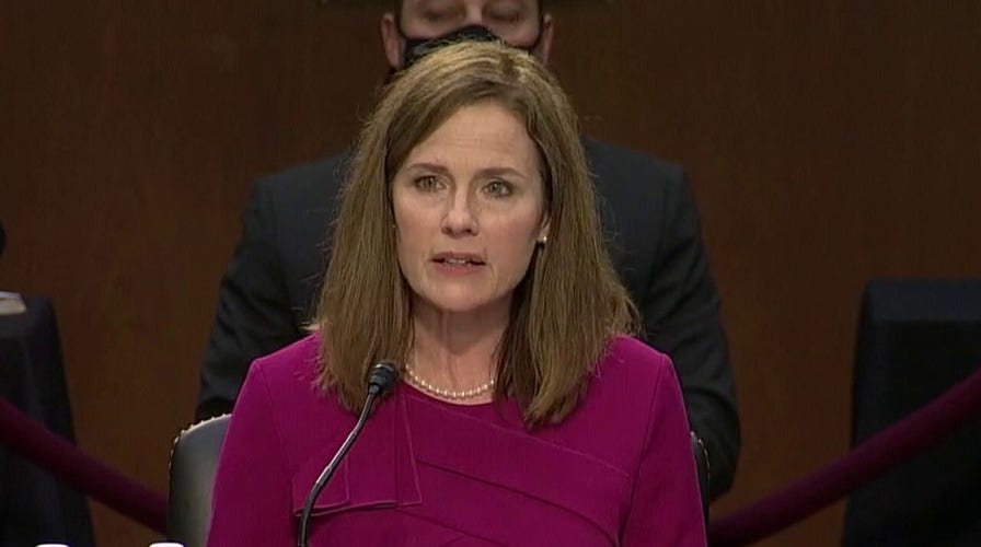 Confirmation hearings for Judge Amy Coney Barrett get underway