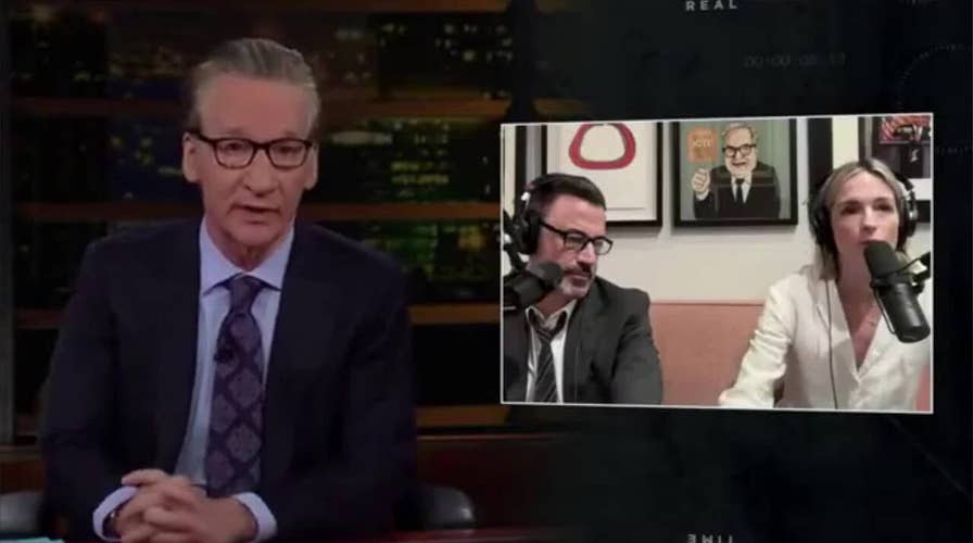 Bill Maher calls retired  Jimmy Kimmel's woman  for giving MAGA household  members an 'ultimatum' connected  politics