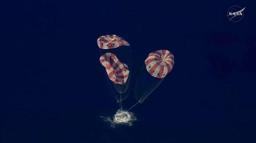 NASA's Artemis II crew splashes down after historic lunar mission