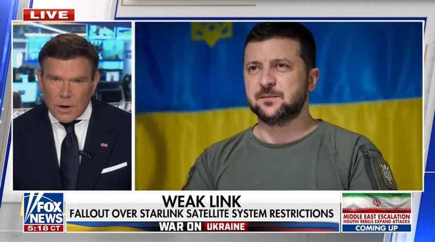Ukraine’s Starlink access restored after Zelenskyy said the US ‘betrayed’ him