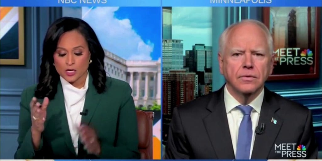 Gov Tim Walz fires back at Trump as he's pressed on 'responsibility' for fraud in Minnesota