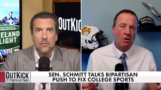 Clay Interviews Sen. Eric Schmitt on CFB Legislation | OutKick The Show w/ Clay Travis