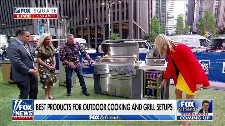 Outdoor kitchen and grills to kick off summer