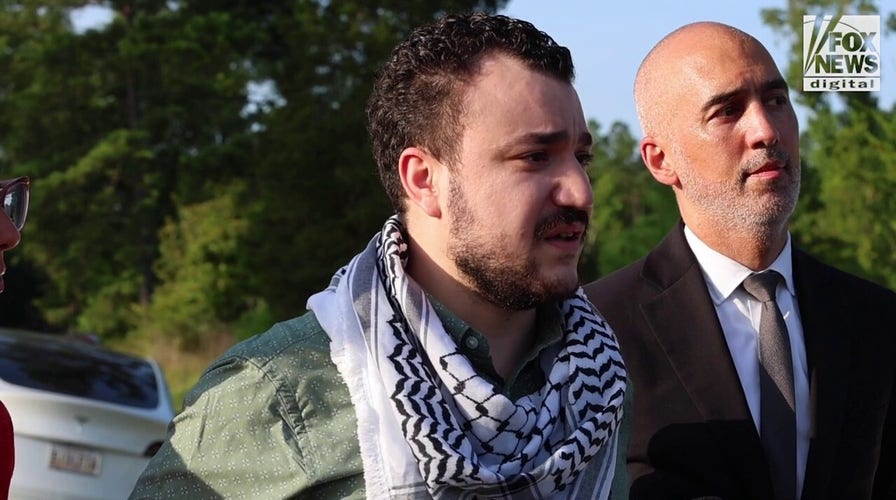 Anti-Israel activist Mahmoud Khalil speaks to reporters after being released from ICE detention: ‘Justice will prevail’ 