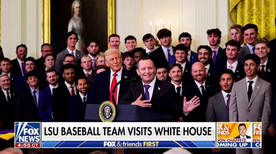 LSU coach Jay Johnson touts White House visit with Trump: ‘What an honor'
