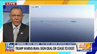 US combat operations could put Iran on path to collapse, Keane predicts