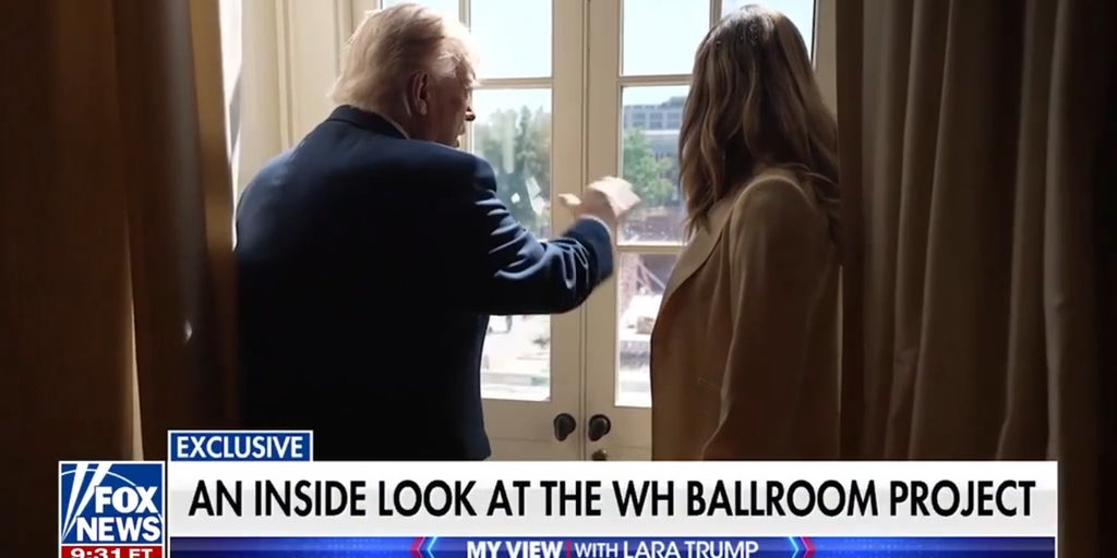 Trump gives exclusive tour of White House Ballroom project