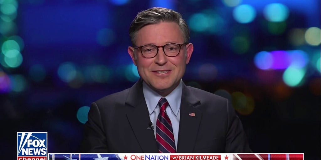 'We are bullish about the future because America is back,' says Mike Johnson