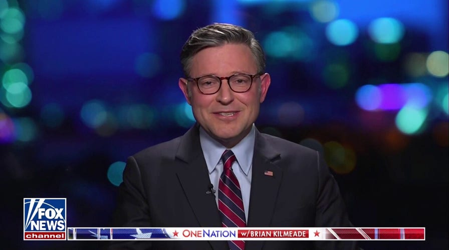 'We are bullish about the future because America is back,' says Mike Johnson