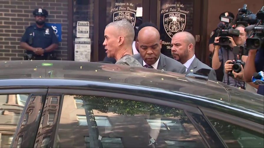 NYC stabbing suspect shouts cryptic message during perp walk after alleged hate crime attack