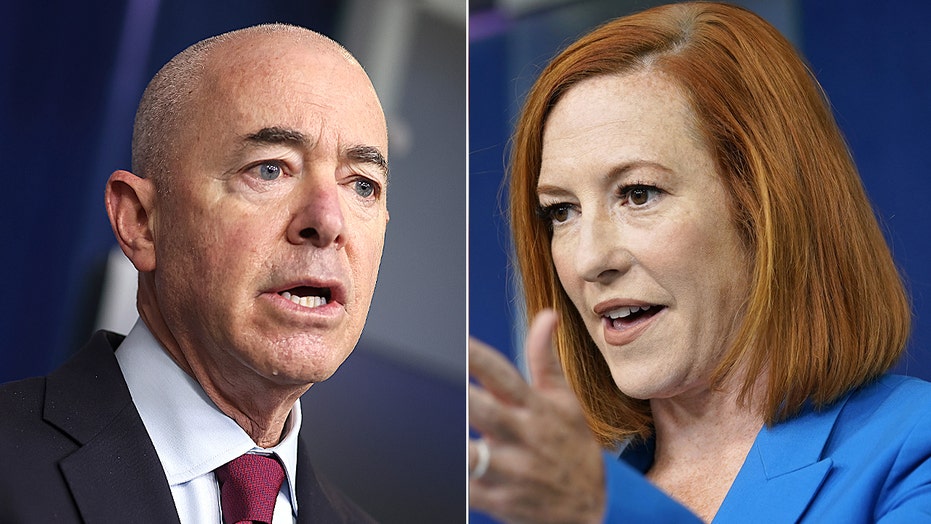 Press secretary Psaki, DHS Secretary Mayorkas hold press briefing