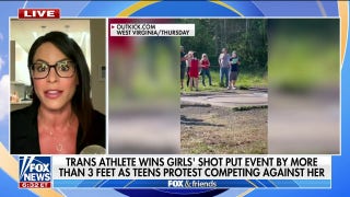 Middle school girls protest as transgender athlete dominates shot put event - Fox News