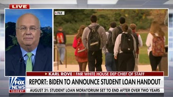 Biden student loan handout attempt to buy support: Rove
