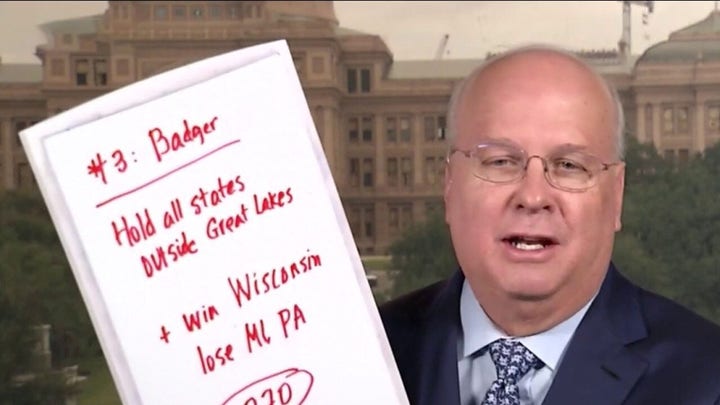 Trump’s ‘path to victory’ goes through Michigan, Wisconsin, Pennsylvania: Rove