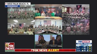Trump thanks troops deployed overseas on Christmas