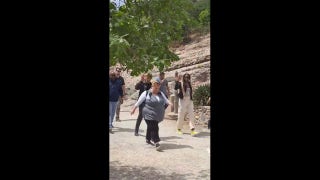 The Obamas and Steven Spielberg visit Montserrat Monastery in Spain - Fox News