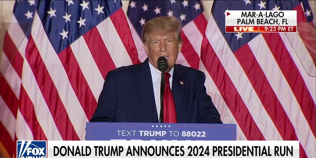 Donald Trump Announces 2024 Presidential Candidacy | Fox News Video