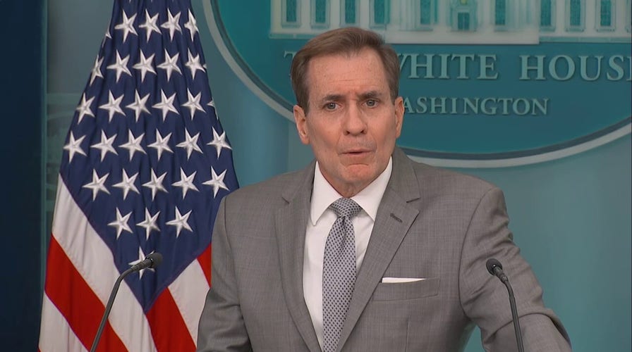 White House spokesman John Kirby gets heated in clash with reporter on US naval presence in Red Sea