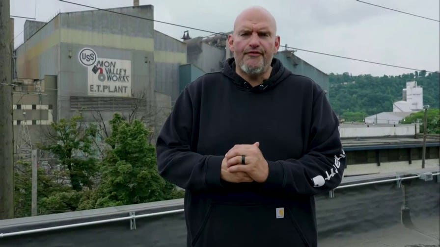 Dem Sen Fetterman rejects socialism, praises Republican in surprise GOP convention appearance