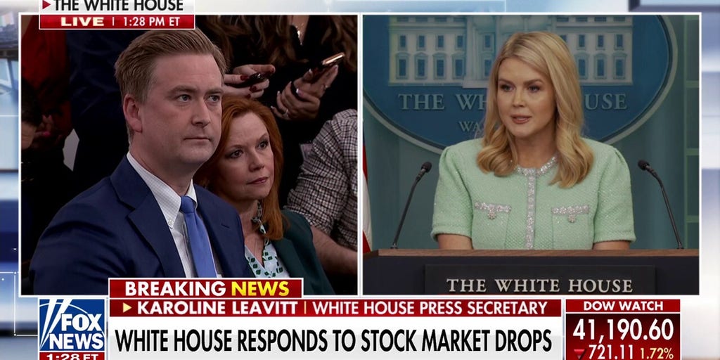 Karoline Leavitt argues Trump tariffs are 'looking out' for workers