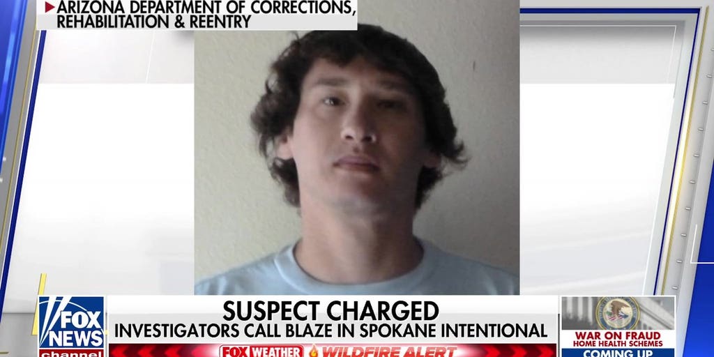 Washington man convicted in father’s killing arrested for suspected arson in Spokane fires