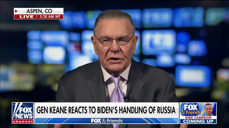 Gen. Keane: Biden has rejected all proposals to deter Russian invasion of Ukraine