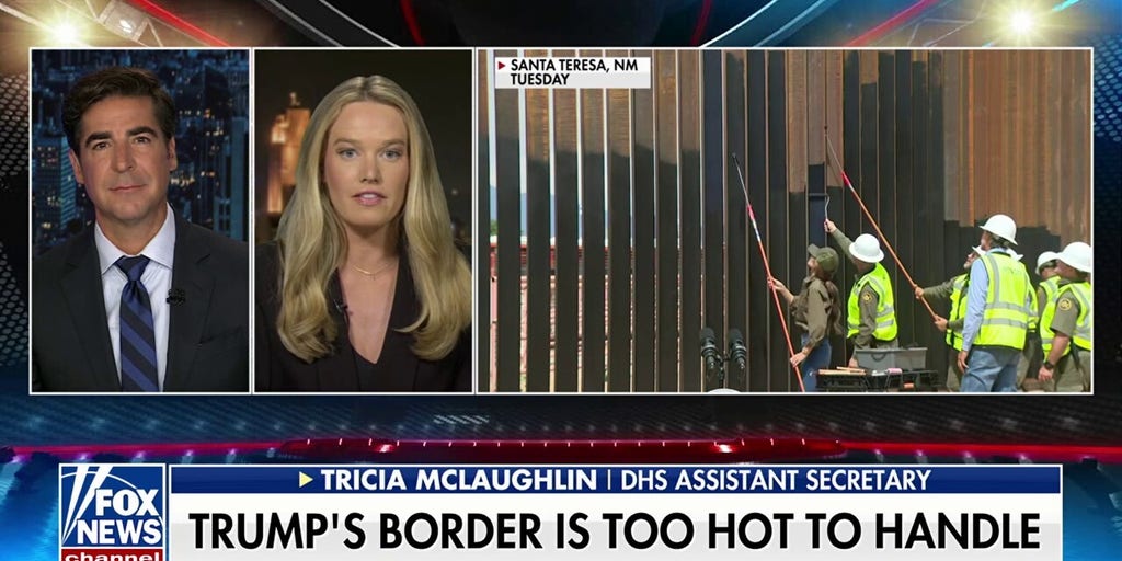 DHS secretary reveals why border wall is being painted black