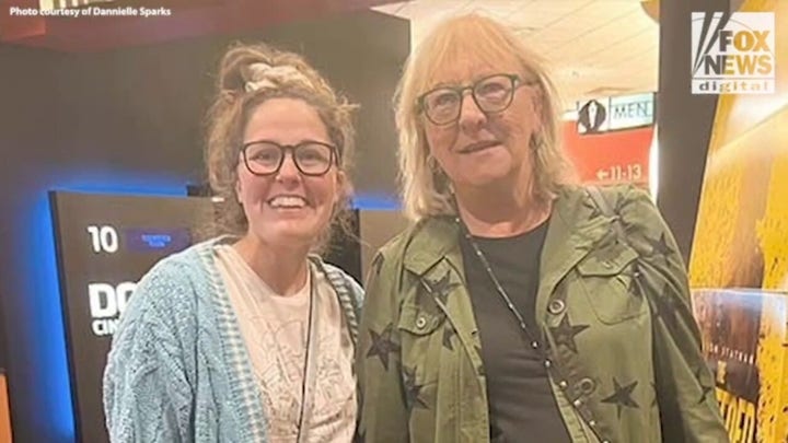 Travis Kelce's mom attends Taylor Swift movie in Florida, meets fan