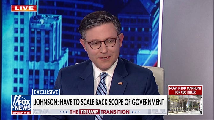  Mike Johnson: 'We want to take a blowtorch to the regulatory state'