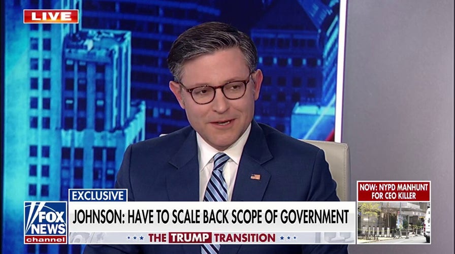  Mike Johnson: 'We want to take a blow torch to the regulatory state'