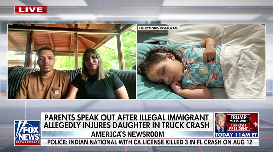 Parents demand justice after daughter seriously injured by migrant truck driver