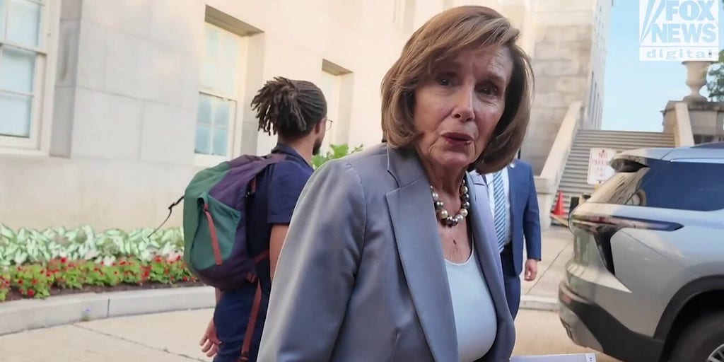 WATCH: Nancy Pelosi silent on why Biden did not release Epstein files