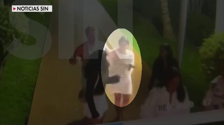 Security footage shows Sudiksha Konanki walking to the beach alongside friends before she went missing