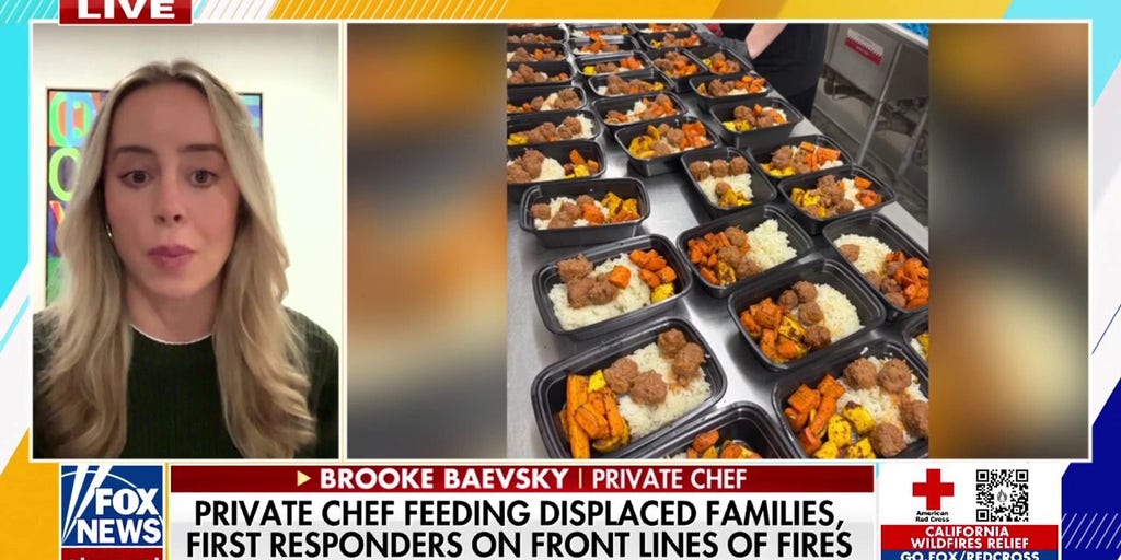 First responders and displaced families affected by California wildfires need ‘immediate nourishment,' says private chef