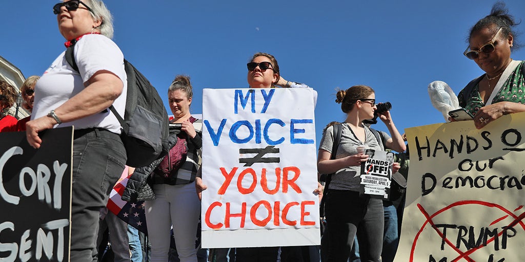 WATCH LIVE: Liberals rally against President Trump's policies