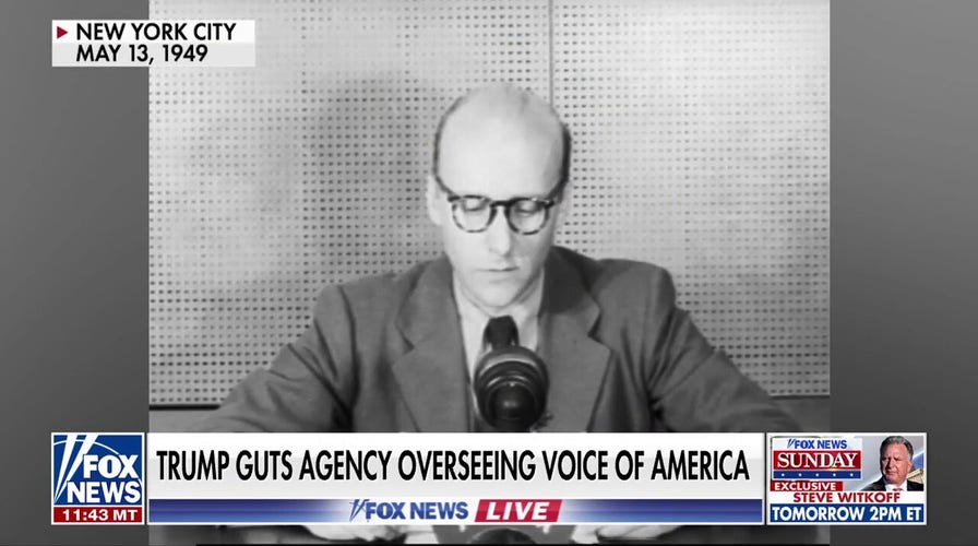 Trump threatens to gut 'lost' VOA radio agency
