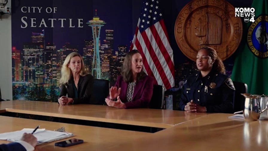 Seattle socialist mayor cuts off police chief in awkward interview