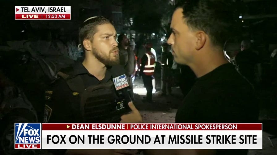 Fox News on the ground at missile strike site in Israel