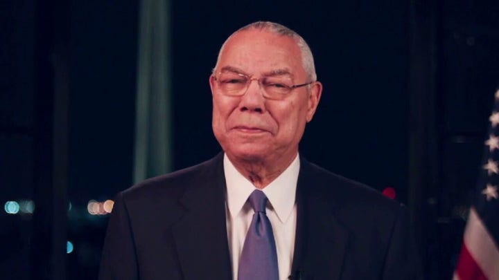 Colin Powell says Joe Biden will stand with America's friends and stand up to America's adversaries
