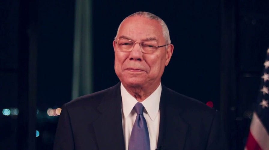 Colin Powell says Joe Biden will stand with America's friends and stand up to America's adversaries