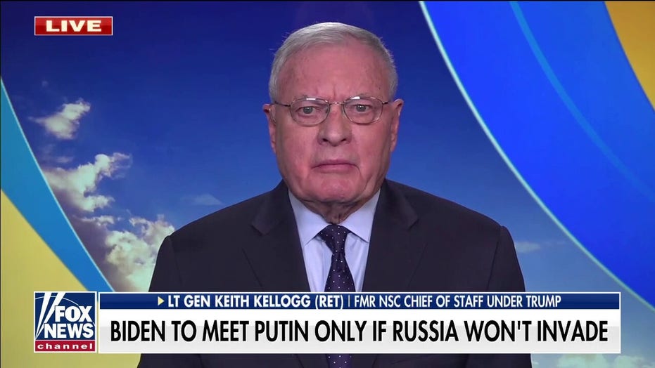 Lt. Gen. Keith Kellogg: Biden offering Putin a summit is ‘absolute folly’