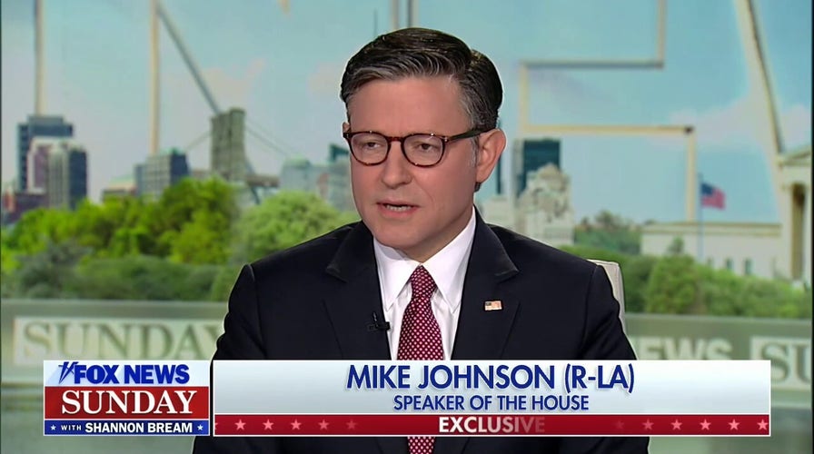 Speaker Johnson warns against media criticism of Trump's 'big, beautiful bill'
