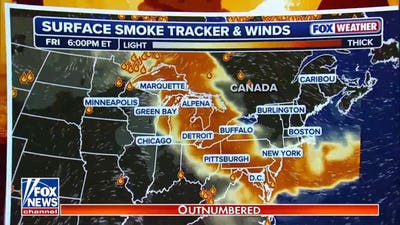 Canadian wildfire smoke chokes up Northwest US, triggers widespread air quality alerts