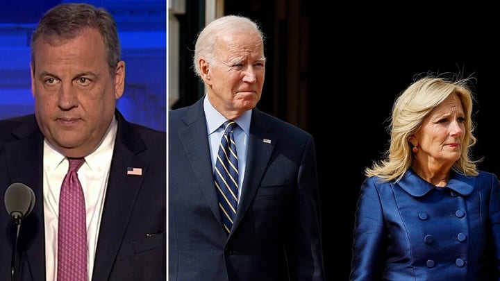 Christie suggests Biden has conflict of interest for 'sleeping with a member of the teacher's union'