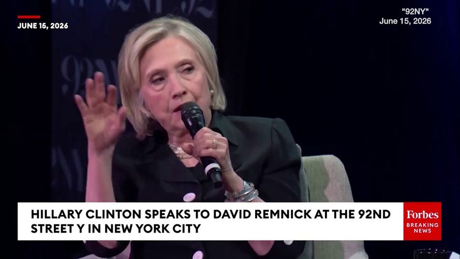 Hillary Clinton offers rare praise for Trump amid debate over Gaza's future
